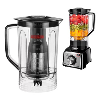Copo Original Liquidificador Mondial Turbo Inox L1000 l1200 Copo Original Liquidificador Mondial Turbo Inox L1000 l1200