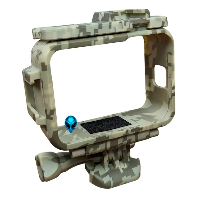 Carcasa Marco Plastico Camuflado Para Gopro Hero 9 A 13 B