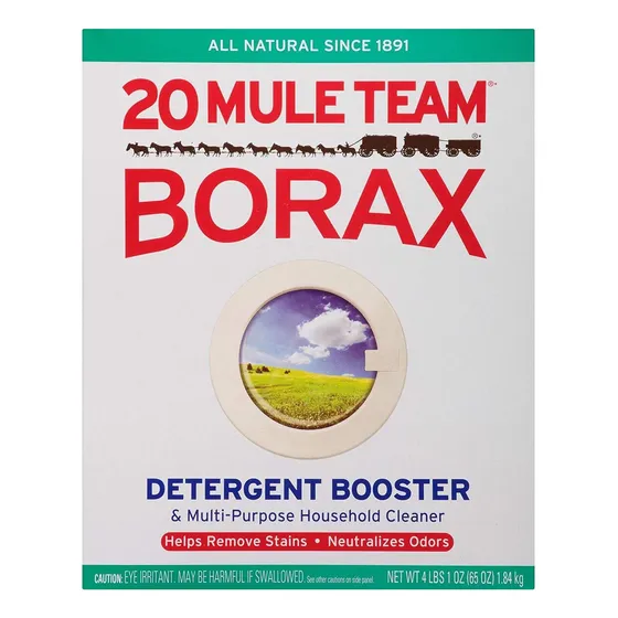 Potenciador De Detergente Borax 20 Mule Team, 65 Oz (4 Libra