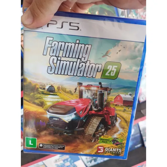 Farming Simulator 25 Ps5 Midia Fisica Zero