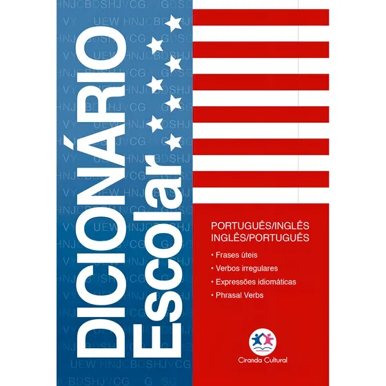 Dicionário escolar Português/ Inglês, de Cultural, Ciranda. Dicionário Editorial Ciranda Cultural Editora E Distribuidora Ltda., capa mole em português, 2021