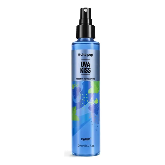 Uva Kiss Colonia Refrescante De Cyzone X 200 Ml Original