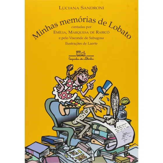 Minhas memórias de Lobato, de Sandroni, Luciana. Editorial Editora Schwarcz SA, capa mole em português, 1997