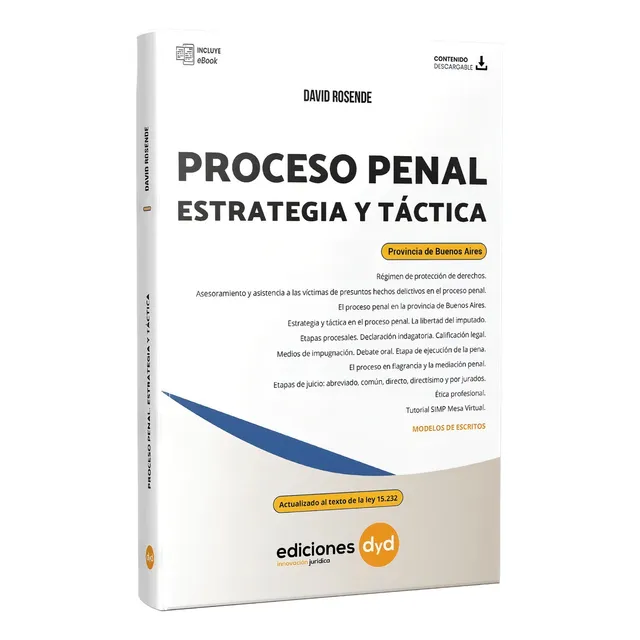 Proceso Penal. Estrategia Y Táctica - Rosende, D