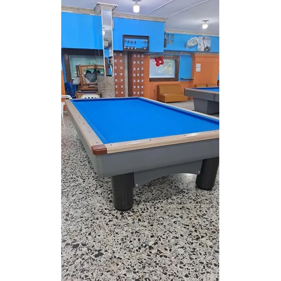 Mesa De Billar Jimar Europa 2015 284x142 Cm Negro/gris