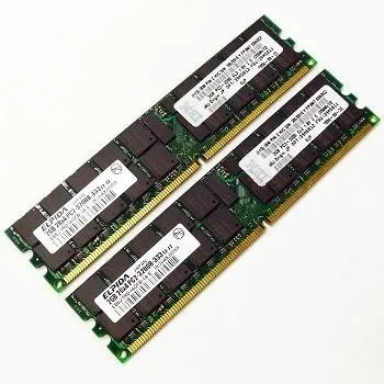 2 Gb Ddr2 Pc2-3200 400mhz 240pin Registered Ecc Cl3 Ibm 39m5