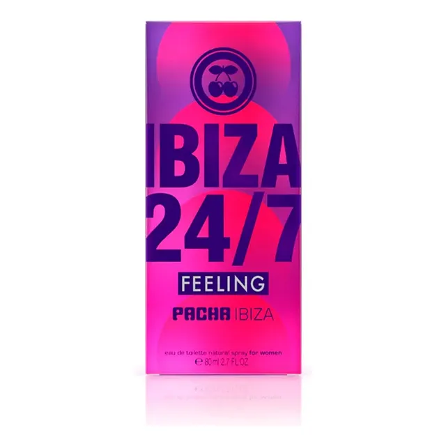 Perfume Pacha Ibiza 24/7 Feeling Her Edt 80ml Para Mujer Volumen De La Unidad 80 Ml