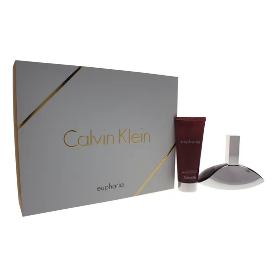Euphoria De Calvin Klein Para Mujer, Set De Regalo De 2 Piez