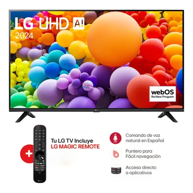 Televisor LG 65ut7300 65 Uhd 4k Ai + Control Magic 2024