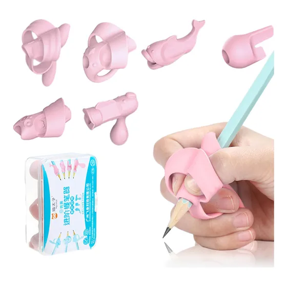 6pcs Agarres Para Lápices, Adaptador De Lápiz Corrector De