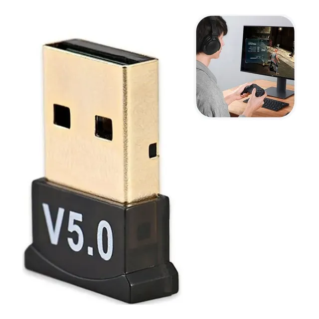 Adaptador Usb P/ Jogar Pc Controle Compatível Ps4 Xbox One S