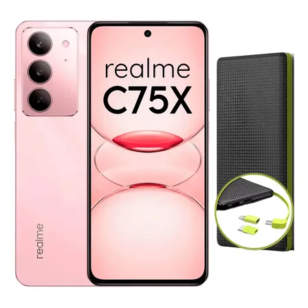 Celular Realme C75x 256gb 8gb Ram Nfc 4g Global + Brinde