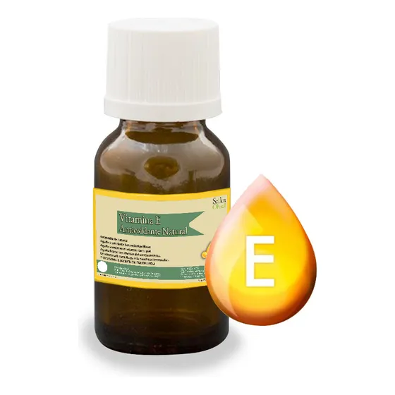Vitamina E Pura Liquida P/ Cremas Arrugas Piel Pelo 30ml