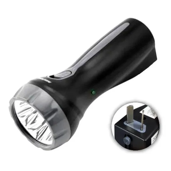 Linterna 5 Led Rayovac Recargable 38m De Alcance 25hs De Uso