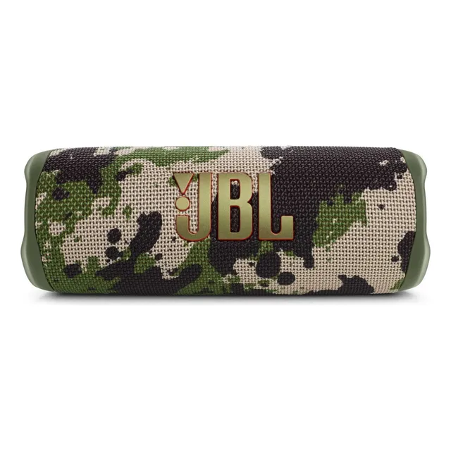 Bocina JBL Flip 6 JBLFLIP6 portátil con bluetooth waterproof squad