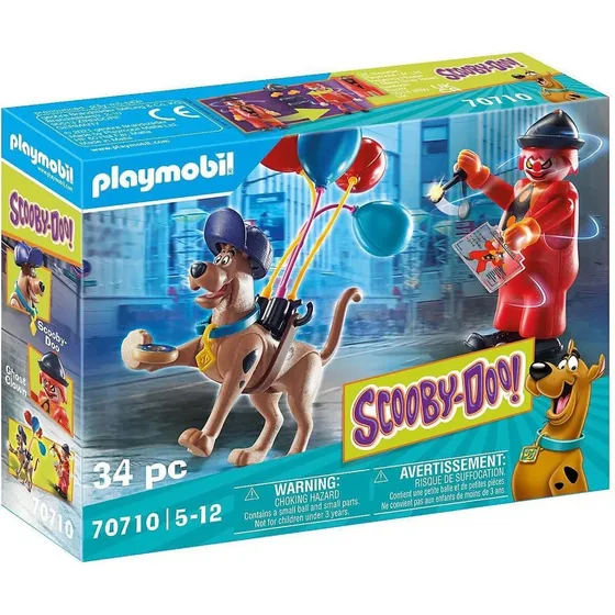 Playmobil Scooby-doo! Aventura Con Payaso Fantasma