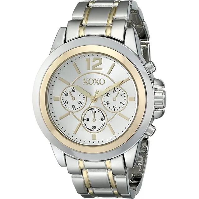 Reloj Xoxo Para Damas Casual Cromo/gold  Xo5586