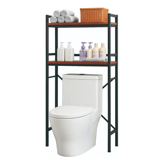 Sobre Inodoro Organizador Metal Y Mdf Caja Tienda Max