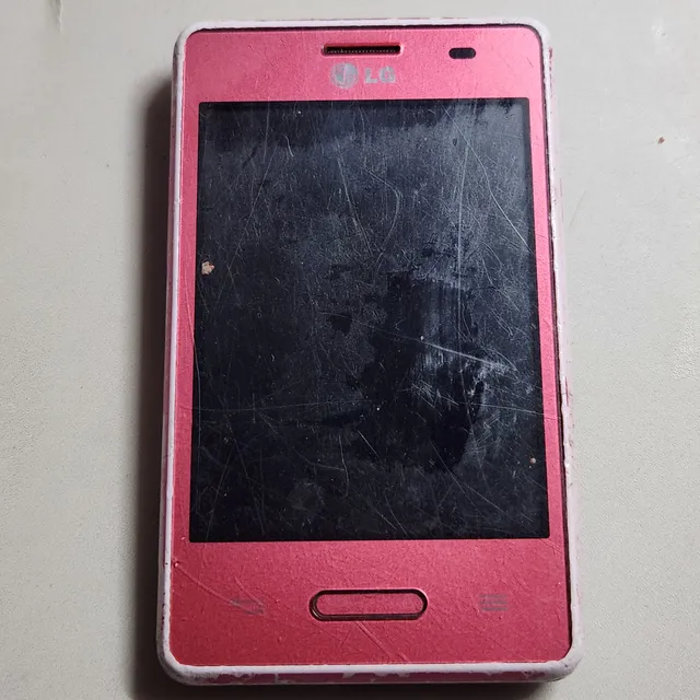 Lg Optimus L3 Ll L3x ¡¡ Para Piezas Leer Descripcion!! Celular Retro Clasico Coleccion Vintage Antiguo Nokia 1100 1108 1208 C3 N96 N8 5400 Xpressmusic Rosa