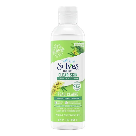 St.ives Solutions - Tónico Facial 3 En 1 Para Piel Mixta Con