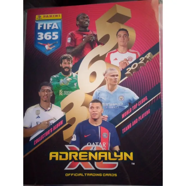 Album Fifa 365 Adrenalyn Xl + 4 Sobre + 1 Limited Edition