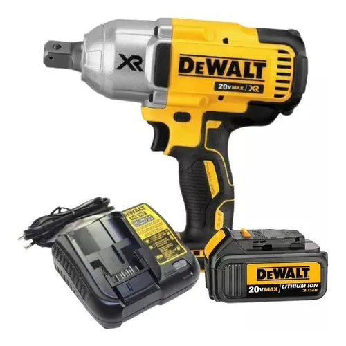 Chave De Impacto 3/4 Bateria 3ah 20v Max Dewalt Dcf897