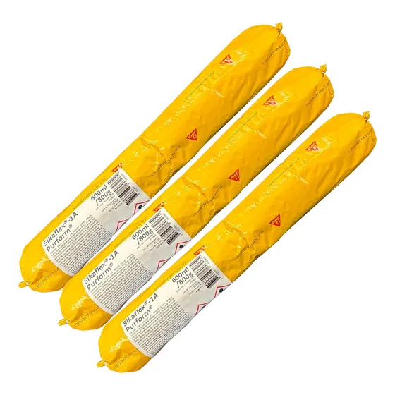 Sika Sellador Purform Sikaflex -1a 600 Ml Blanco (3 Pzs)