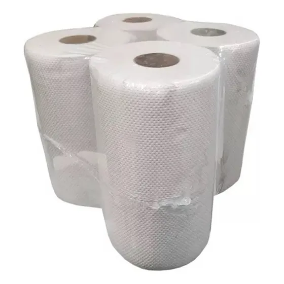 Rollo Toalla De Papel Bobina 200 M X 4 Rollos Simil Elegant
