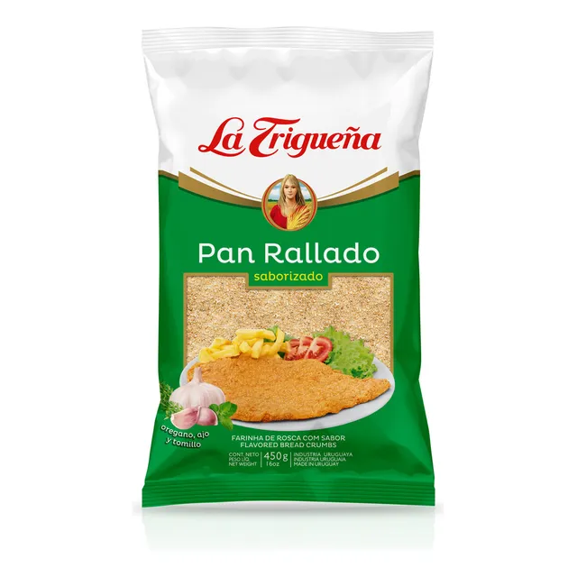 Pan Rallado Saborizado La Trigueña 450 Grs