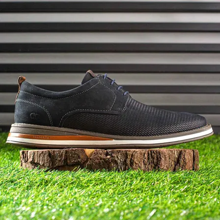 Sapato Democrata Metropolitan Type Azul Marinho - Masculino