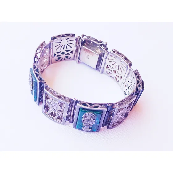 Pulsera Antigua Plata Peruana 925