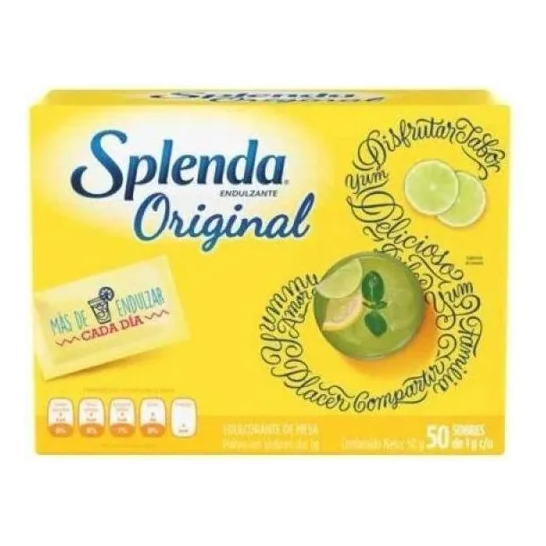 Splenda Pack Aniversario 50 Sobres