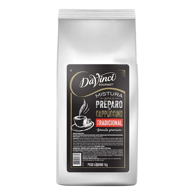 Mistura Para Preparo De Cappuccino Davinci 1kg Pacote