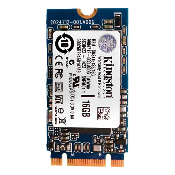 Ssd M2 Kingston 16gb Rbu-sns4151s3/16gd M.2 2242 P/ Chromebo