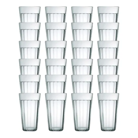 Copo Americano Long Drink 450ml - Kit 24 Unidades Cor Transparente