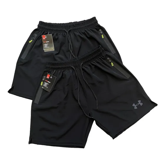 Bermuda Short Under Armour X2 Bolsillo Cierre Entrenamiento