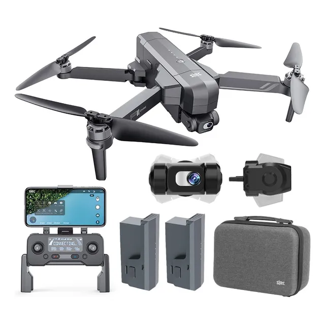Dron Sjrc F11s 4k Pro 5g Con Cámara Profesional 3km, 2 Bat.