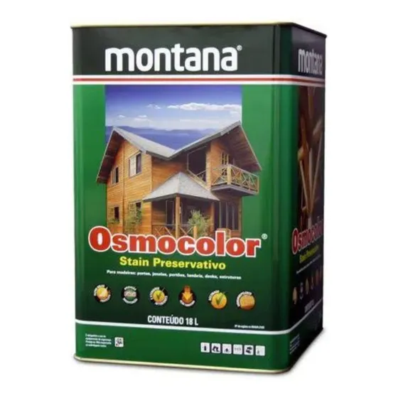 Osmocolor Stain Incolor Uv Glass 18l Montana Madeira