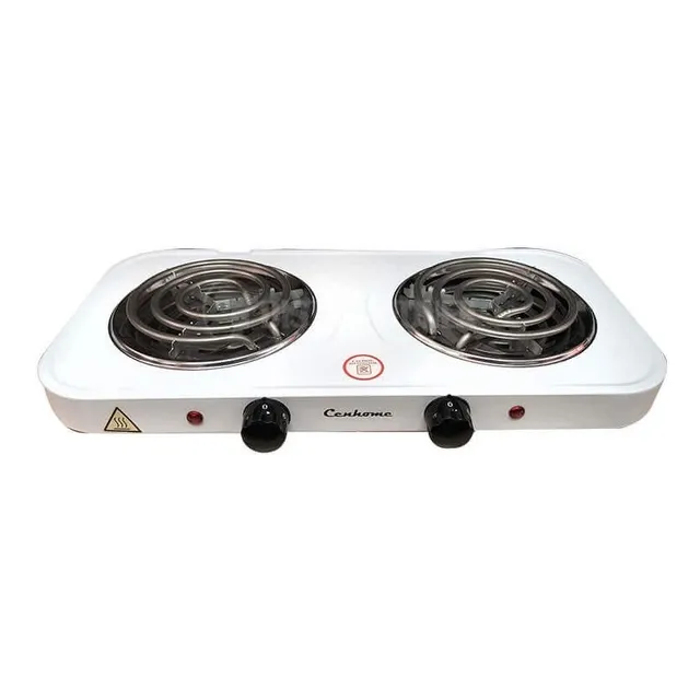 Cocina Eléctrica 2 Hornillas 2000w 