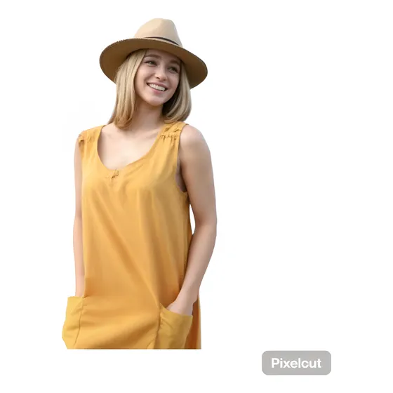 Vestido Solera En Lino-mulita-agrolact