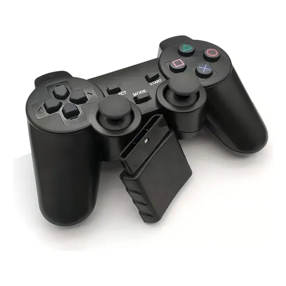 Control de joystick inalámbrico compatible con Ps2 Color: negro