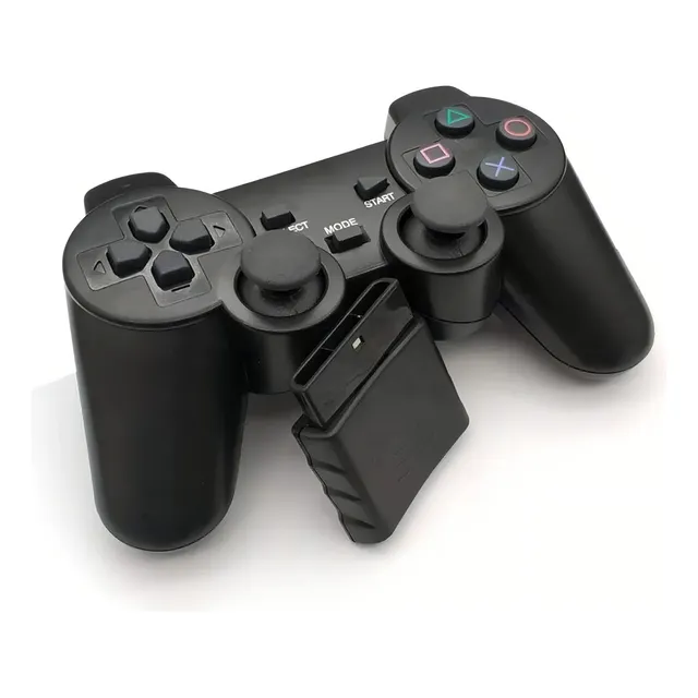 Control de joystick inalámbrico compatible con Ps2 Color: negro