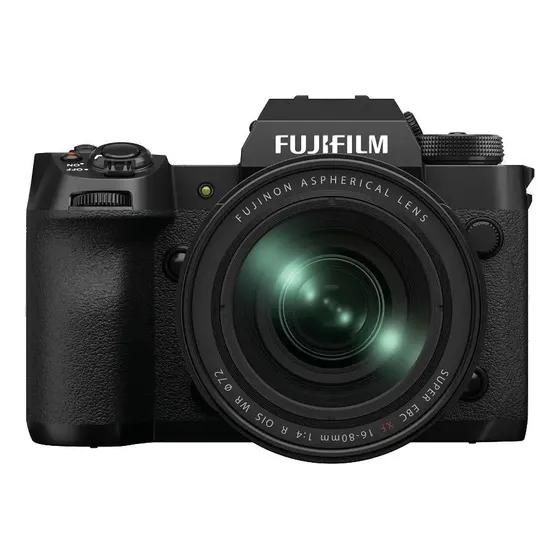 Fujifilm Kit X-H2 + lente XF 16-80mm mirrorless cor preto