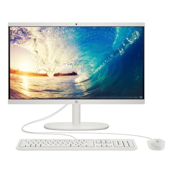 Hp All In One 22-dg0000la Intel Core I3 8gb Ram 512gb Ssd Cashmere White