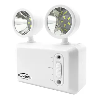 Máxima Protection Luminaria Blumenau Bloco Luz De Emergência Farol Le