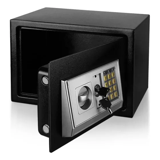 Caja Fuerte Digital Metalica Codigo Seguridad 35x25cm T-25
