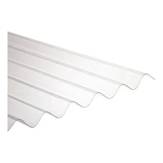 Chapa De Policarbonato  Transparente 4.50 Mts 