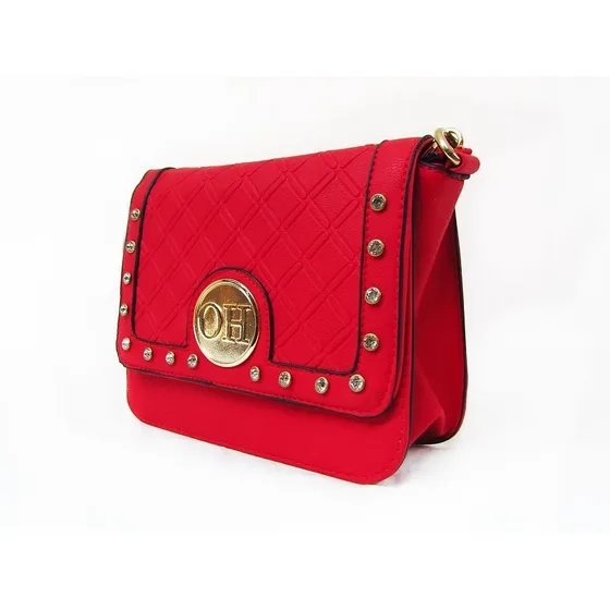 Bandolero Cartera Con Correa De Seguridad Y Brillantes Oh 
