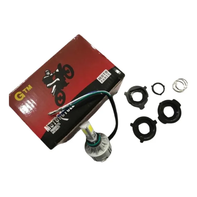 Lámpara Delantera Led Con Ventilación Para Moto - Universal