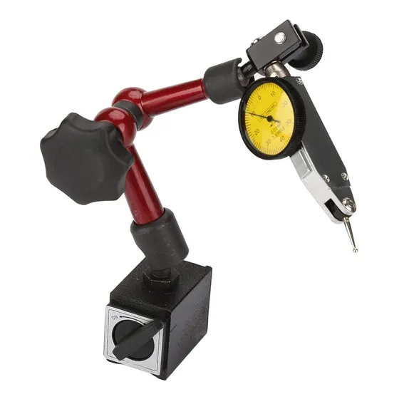 Comparador De Caratula Mas Base Magnética De 200mm